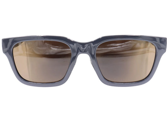 Gucci GG1857SK-004 Grey Rectangular Sunglasses 55mm Sunglasses
