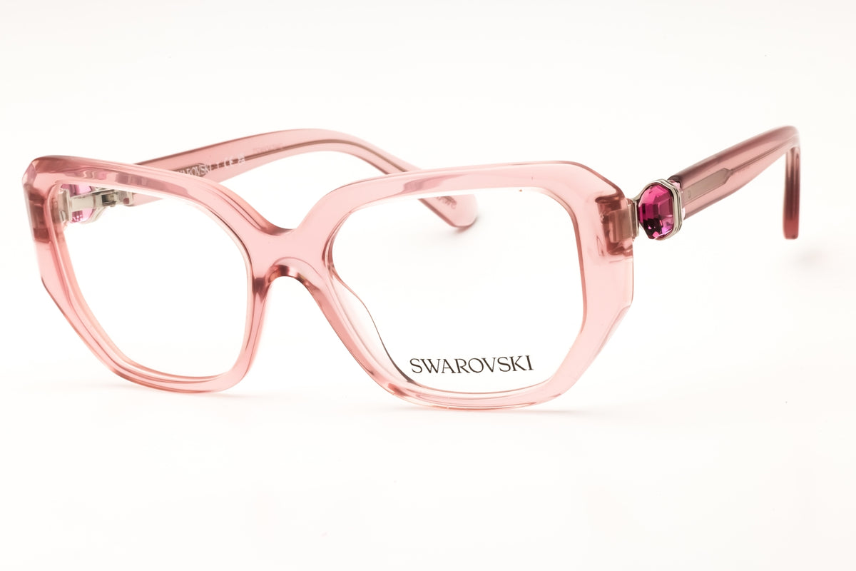 Swarovski 0SK2035-3001 Transparent Pink Oval Eyeglasses 53mm Eyeglasses