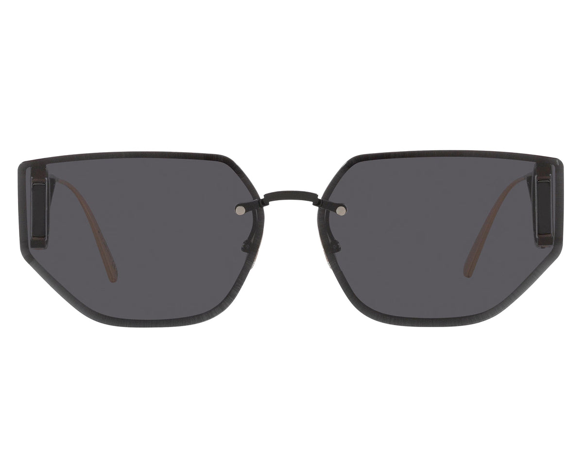 Christian Dior CD40146U-33N-65 sunglasses in gold frame with green lenses