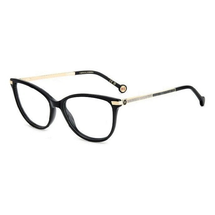 Carolina Herrera HER0263-HT8-54 Black Rectangle Eyeglasses 54mm Eyeglasses