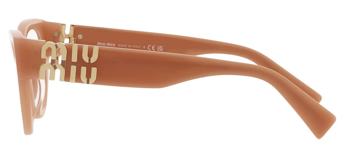Miu Miu 0MU01VV-14H1O1-50 Clear Geometric EYEGLASSES 50mm Eyeglasses