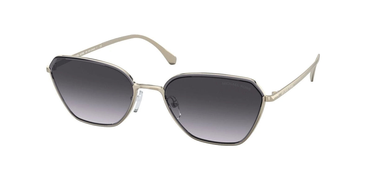 Michael Kors 0MK1081-10148G-56 Light Gold Cats Eye SUNGLASSES 0mm Sunglasses