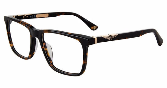 Police VPLL71-714Y-55 Havana  Eyeglasses 55mm