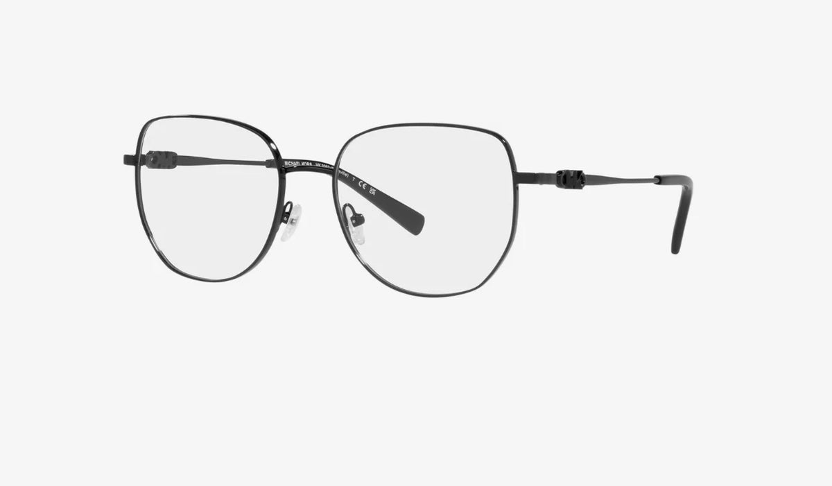 Michael Kors 0MK3062-1005-54 Shiny Black Square EYEGLASSES 54mm Eyeglasses