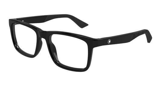 Mont Blanc MB0434o-001 55mm New Eyeglasses