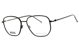 Hugo Boss 1430-0003 00 Mtt Black Oval Eyeglasses 53mm