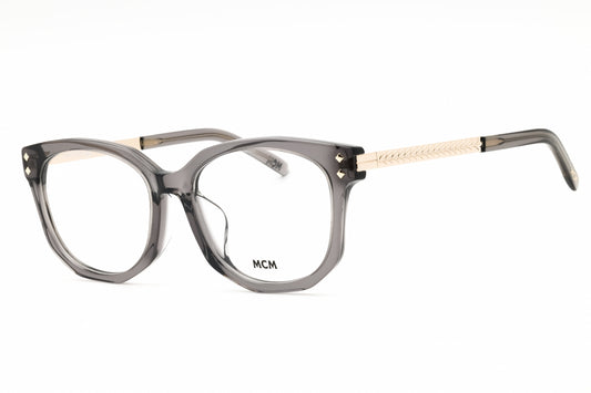 MCM MW5017-D-026 eyeglasses in crystal frame with clear demo lenses