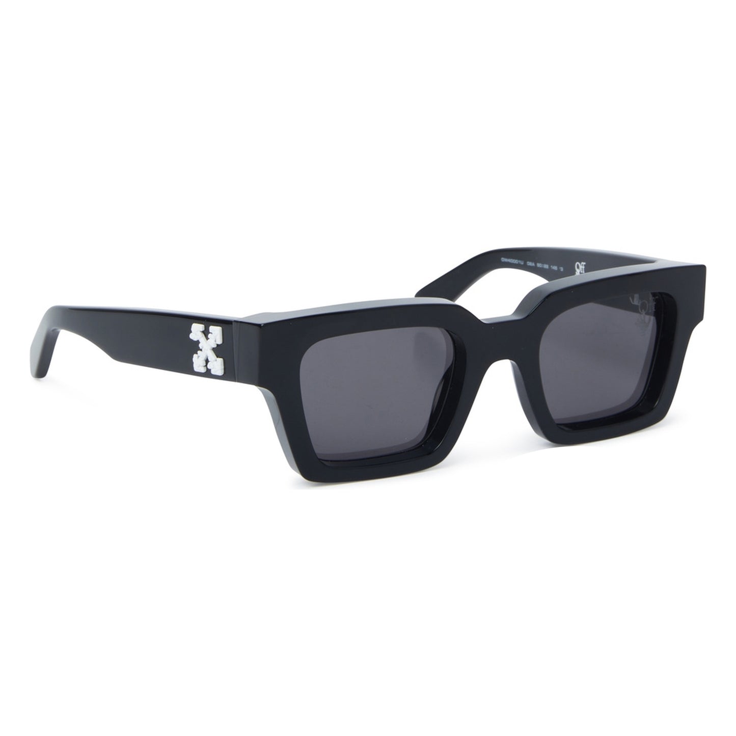 Off-White Virgil Black Dark Grey 50mm New Sunglasses