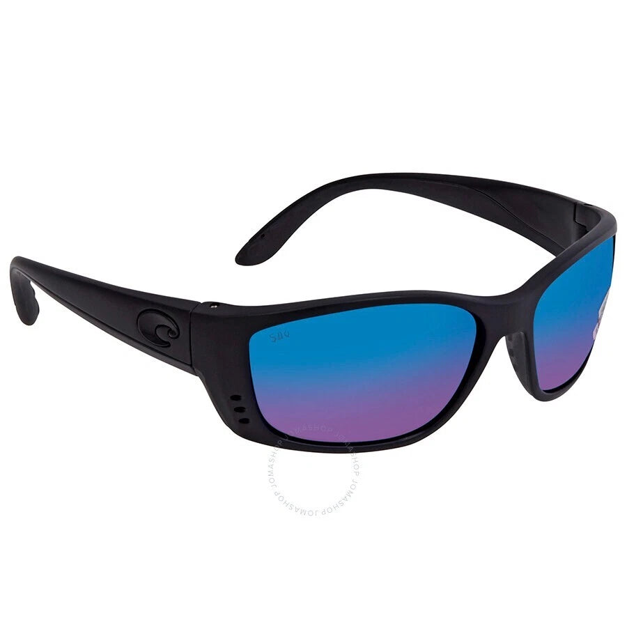 Costa del Mar 0FS01 OBMGLP Black Rectangle Sunglasses 0mm Sunglasses