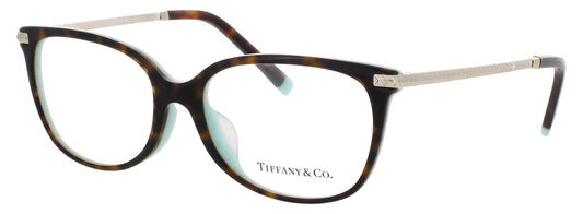 Tiffany & Co TF2221F-813454 HAVANA ON TIFFANY BLUE  Women's Eyeglasses 54mm