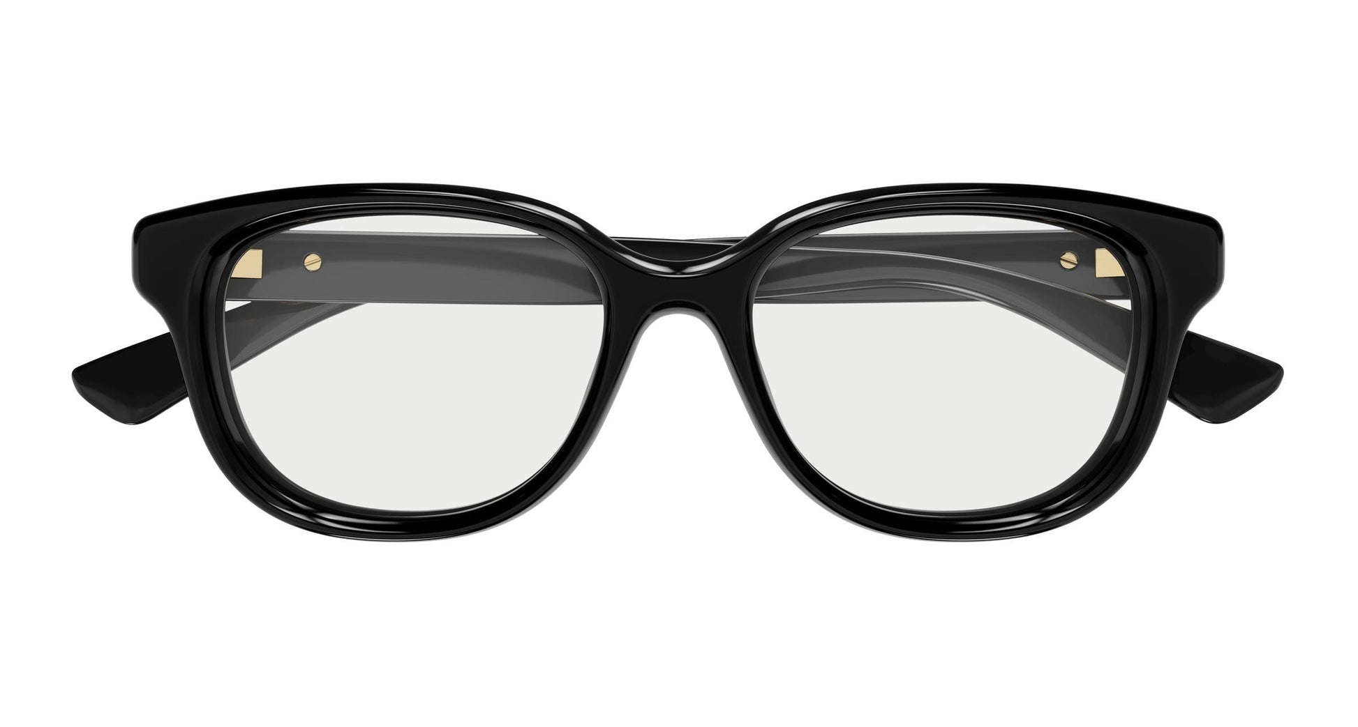 Gucci GG1978o-005 eyeglasses in black frame with clear lenses