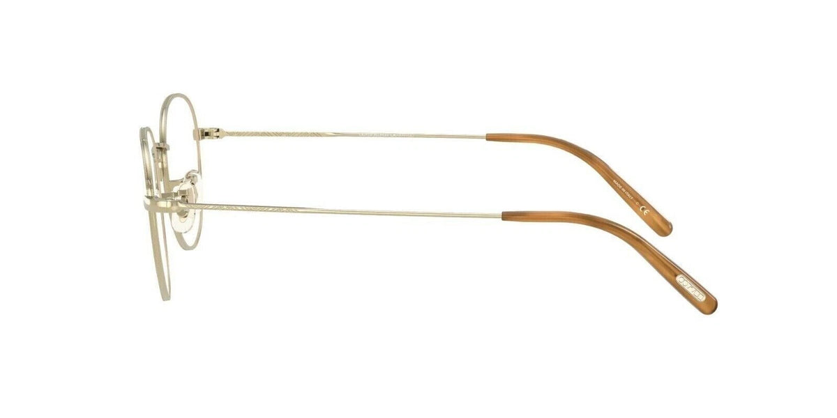 Oliver Peoples 0OV1281-5145-48 Gold Rectangle EYEGLASSES 0mm Eyeglasses