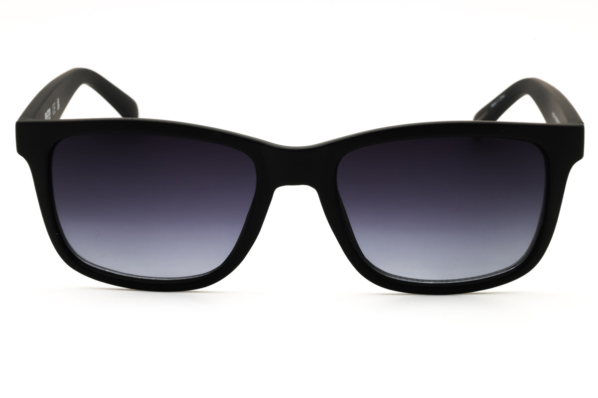 Kenneth Cole Reaction KC1376-02B matte black Rectangular Sunglasses 55mm Sunglasses