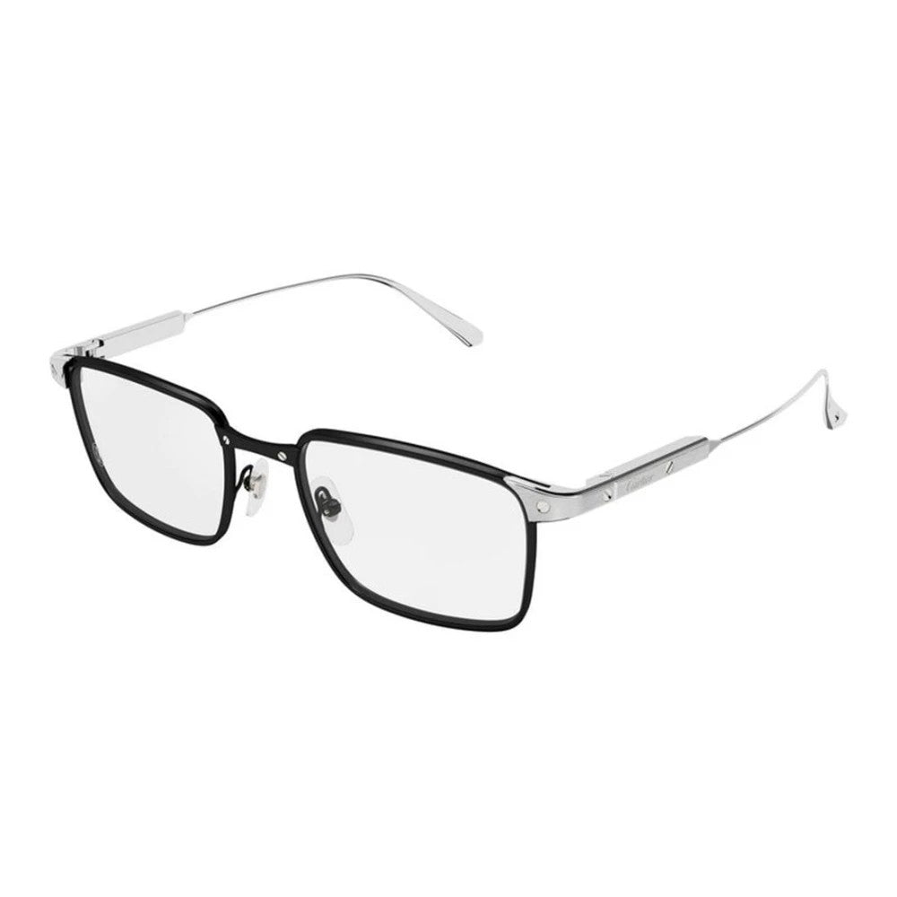 Cartier CT0613O-005 Black Rectangular Eyeglasses 55mm Eyeglasses