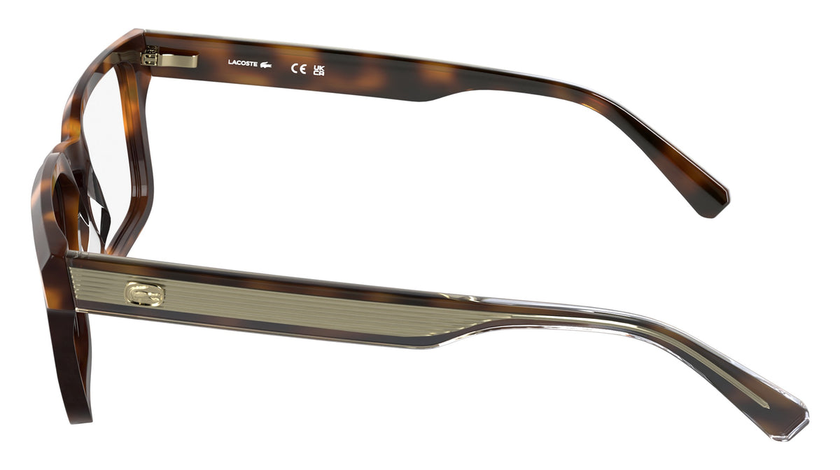 Lacoste L4003-214-54 HAVANA Rectangle Eyeglasses 54mm Eyeglasses