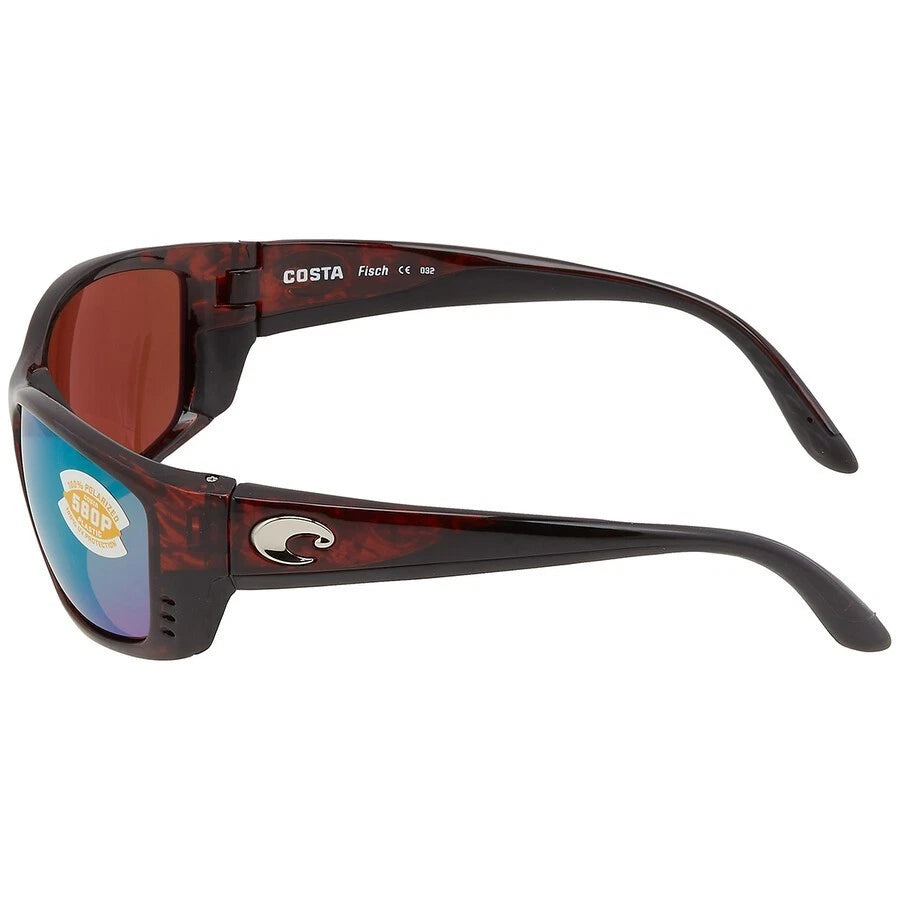 Costa del Mar 0FS10 OGMP Brown Rectangle Sunglasses 0mm Sunglasses