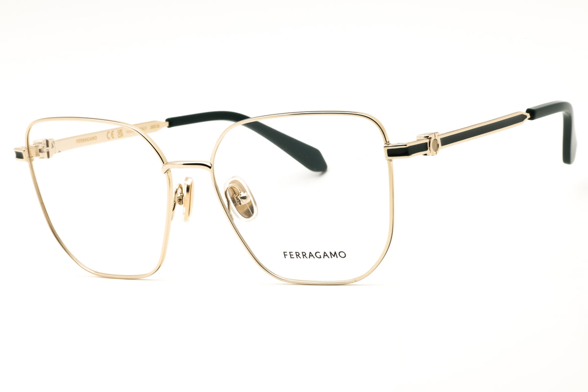 Salvatore Ferragamo SF2234-710 GOLD Round Eyeglasses 56mm Eyeglasses