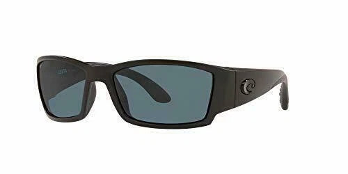 Costa del Mar 0CB01 OGP Black Rectangle Sunglasses 61.7mm Sunglasses