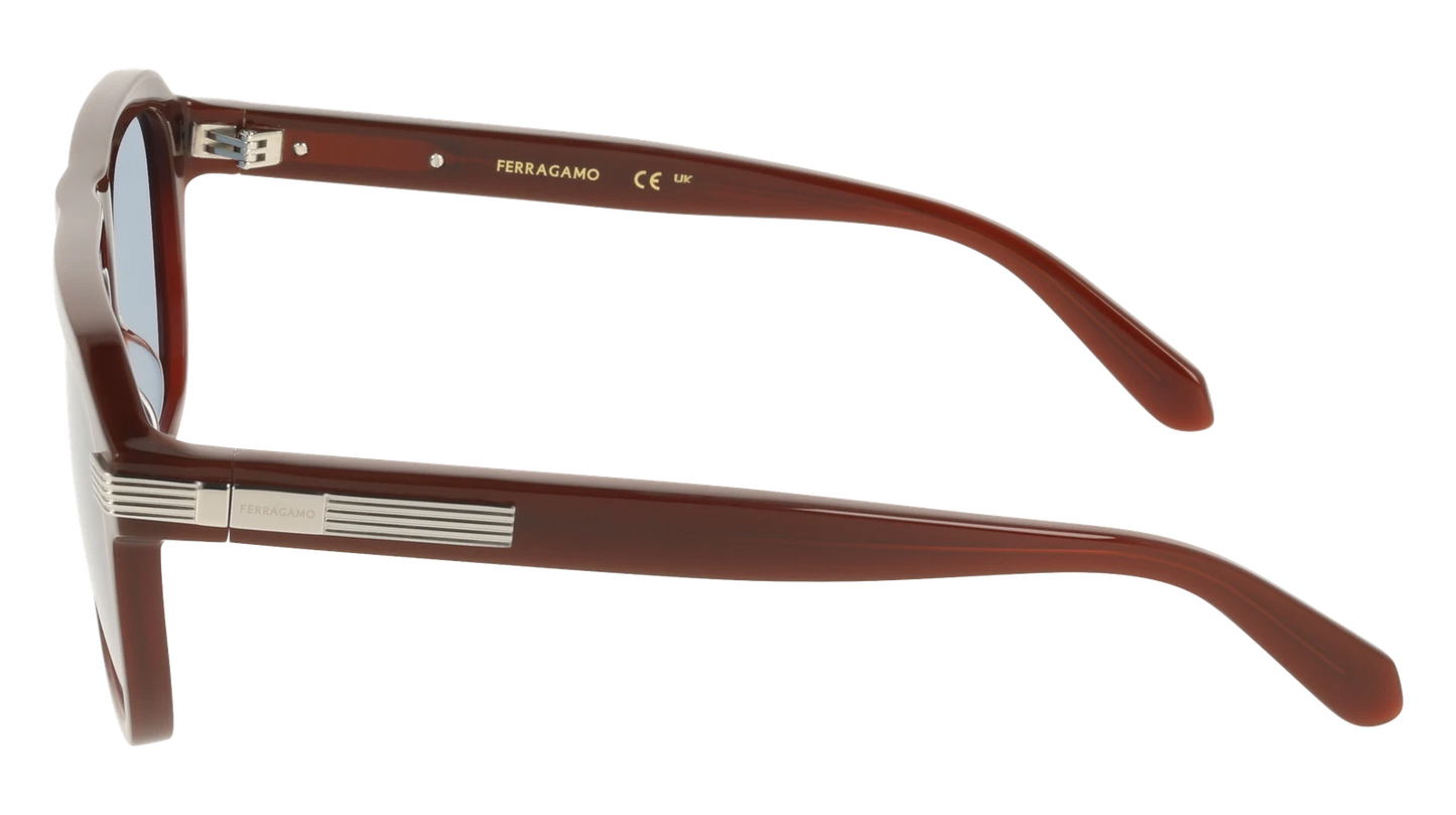 Salvatore Ferragamo SF2087S-210-5717 57mm New Sunglasses