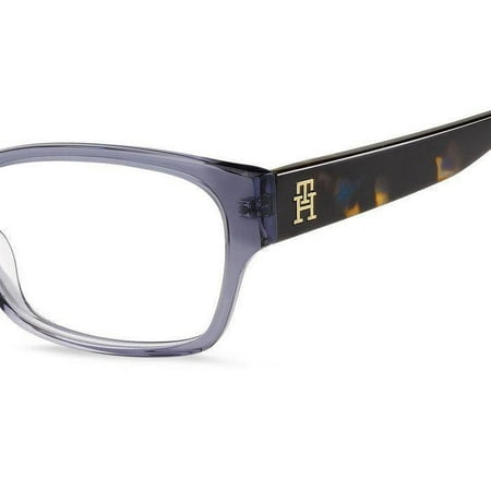 Tommy Hilfiger TH2055-PJP-54 Blue Rectangle Eyeglasses 54mm Eyeglasses