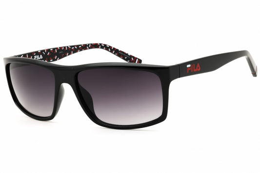 FILA SFI280-0Z42 sunglasses in black frame with gray lenses