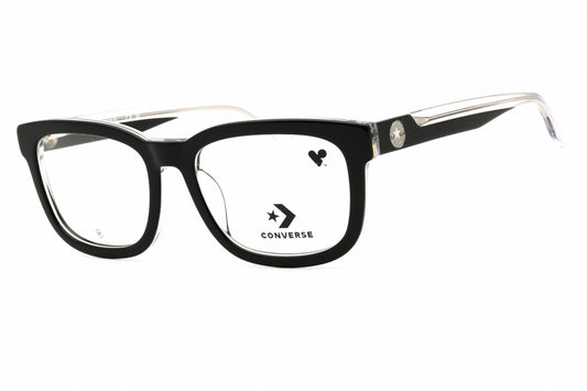 Converse CV5117-009 eyeglasses in black frame with clear lenses