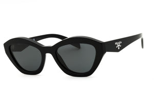 Prada 0PR A02S-16K08Z Black Cat Eye Sunglasses 52mm