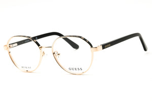 Guess GU50124-005 Black Round Eyeglasses 49mm