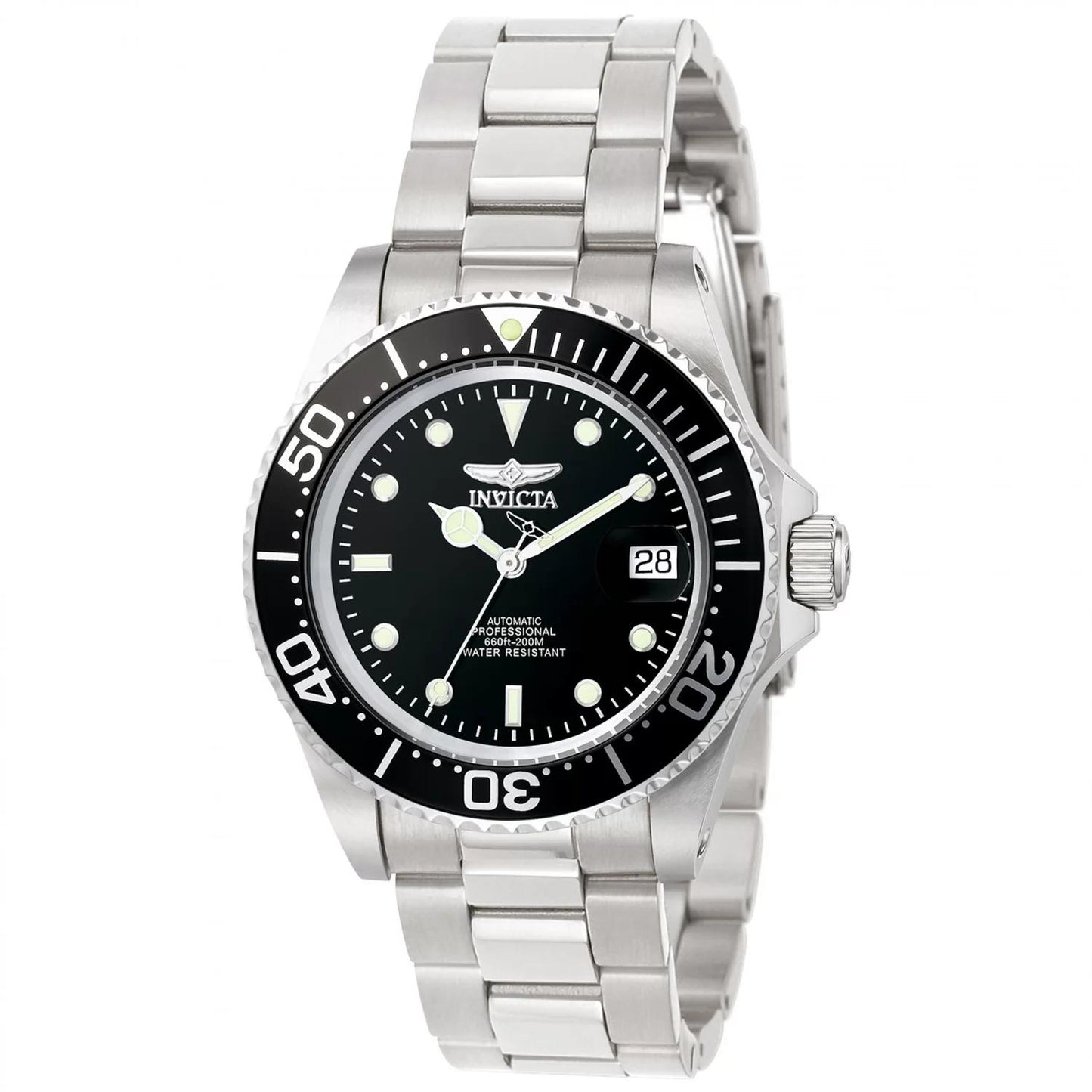 Invicta 8926OB 8926OB Watch - Black Dial Stainless Steel Band