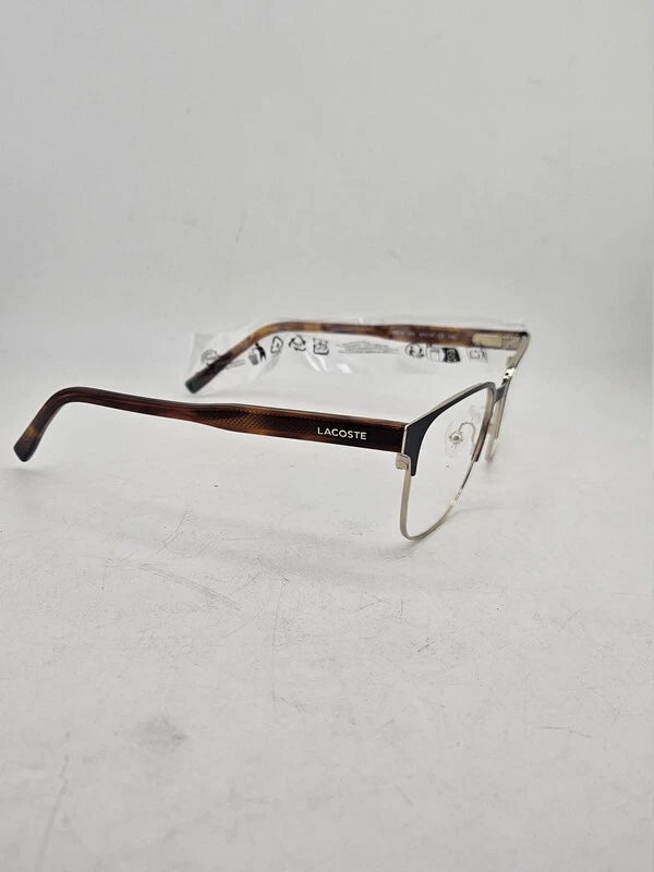 Lacoste L2304N 001 Black Rectangle Eyeglasses 53mm Eyeglasses