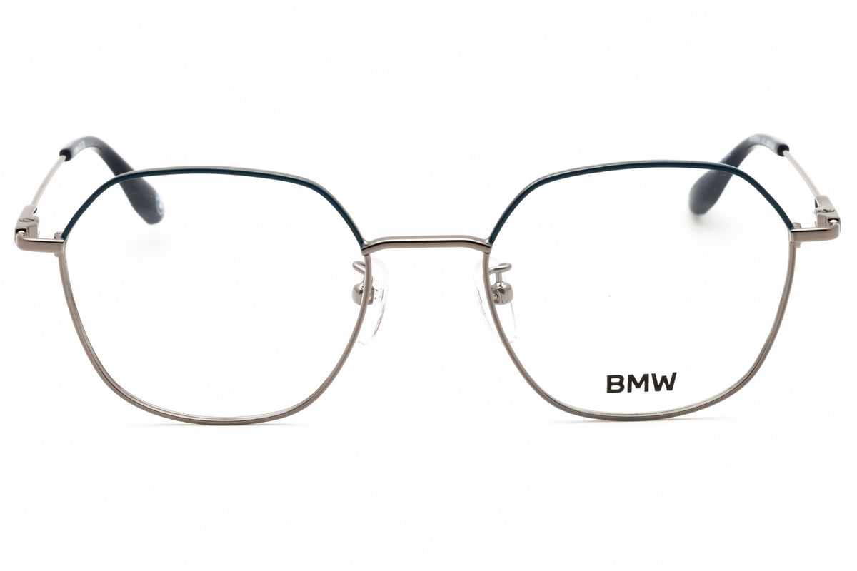 BMW BW5095-H-012 shiny dark ruthenium Round Eyeglasses 50mm Eyeglasses