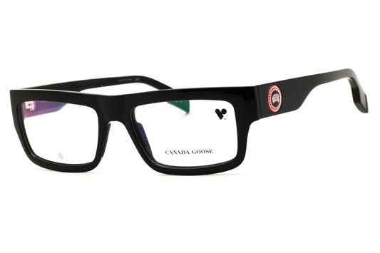 Canada Goose GC25615-001 Black Rectangle Eyeglasses 56mm