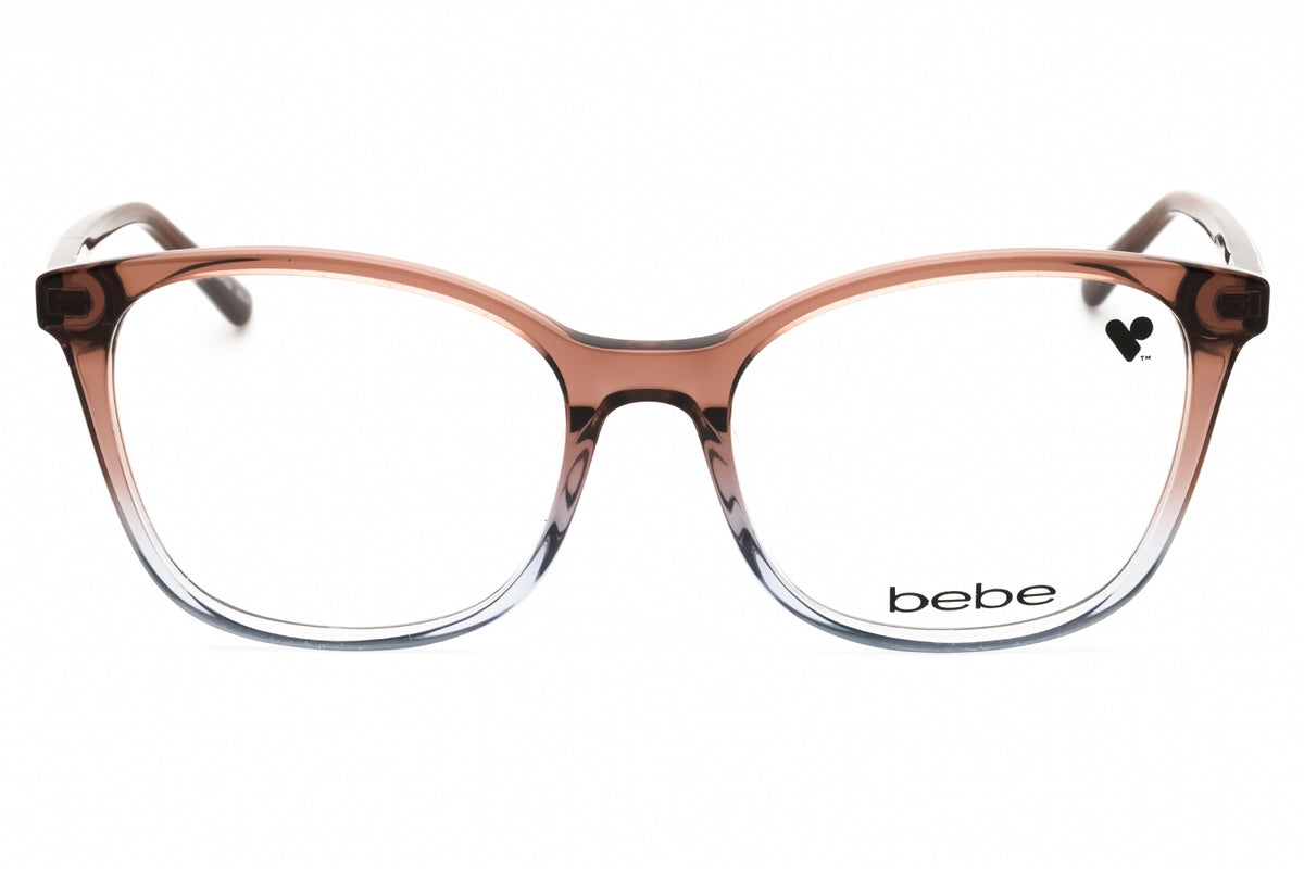 Bebe BB5206-200 TOPAZ GRADIENT Rectangular Eyeglasses 53mm Eyeglasses