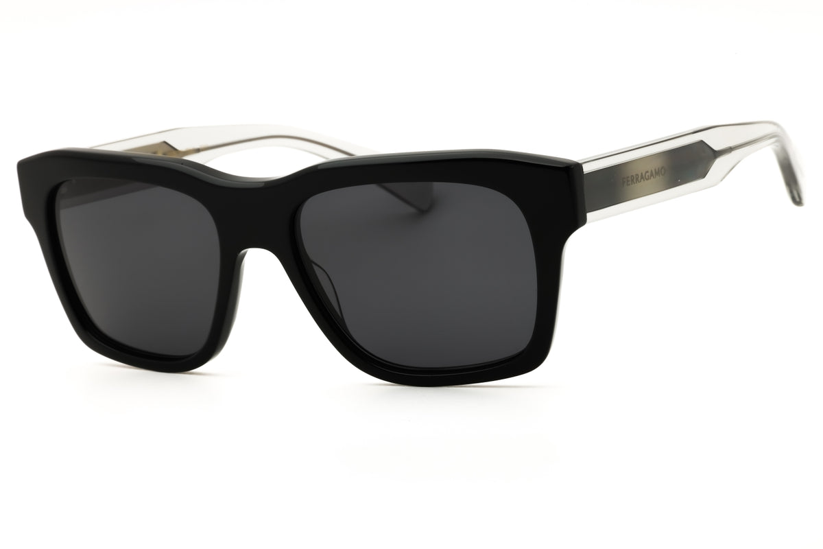 Salvatore Ferragamo SF1087SN-013 BLACK Rectangular Sunglasses 56mm Sunglasses