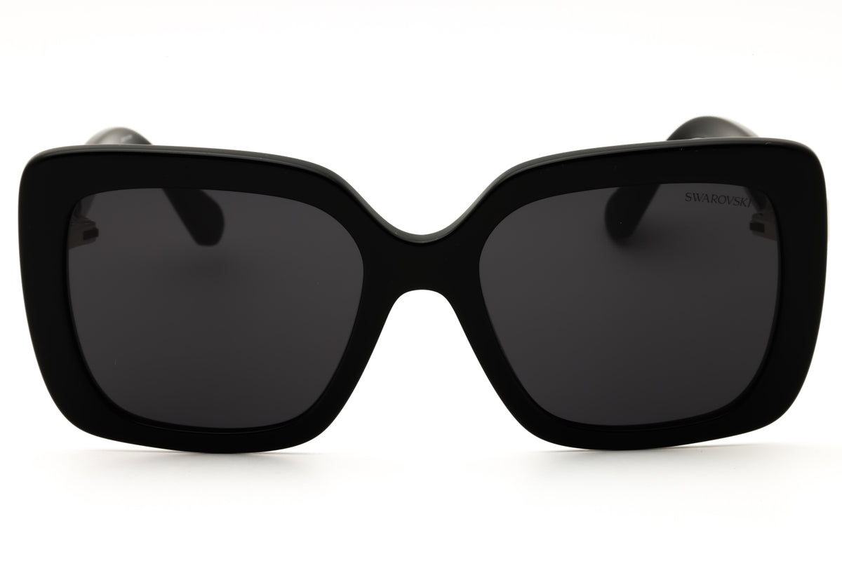 Swarovski SK6001-100187 Black Oversized Sunglasses 55mm Sunglasses