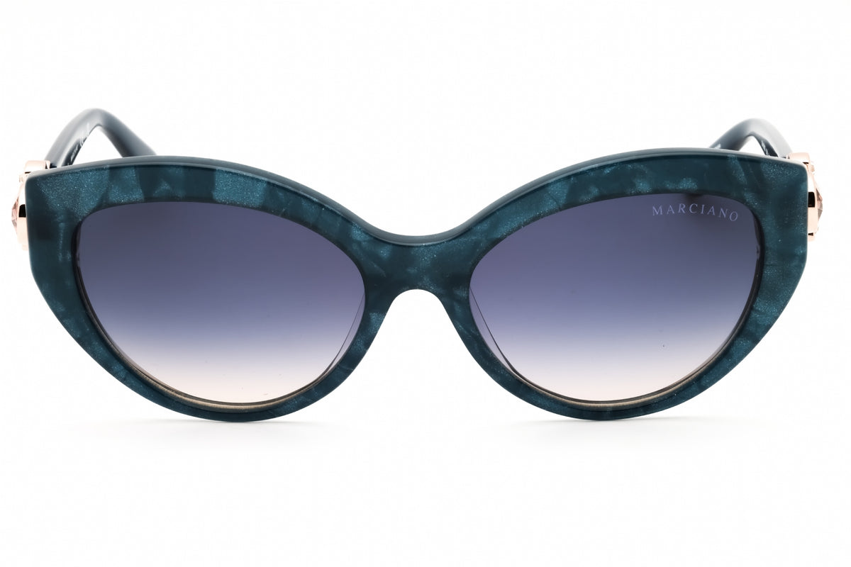 Guess by Marciano GM00033-92W blue Cat eye Sunglasses 54mm Sunglasses