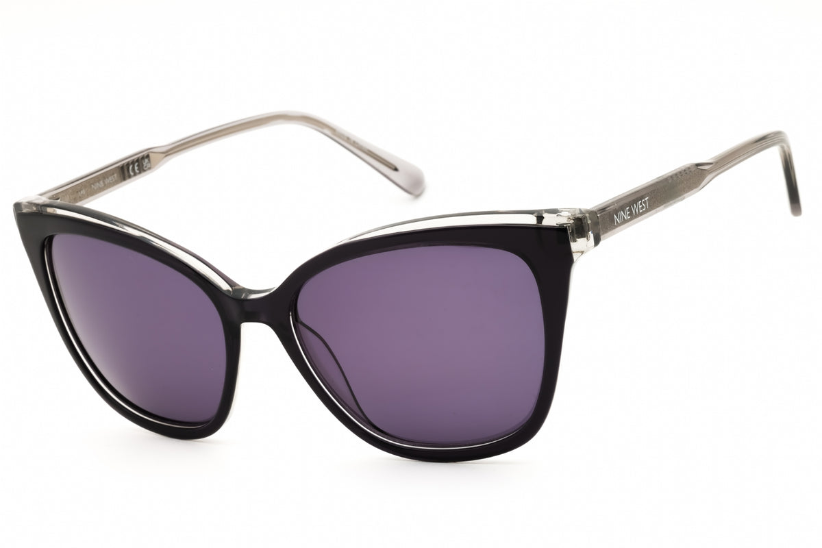 Nine West NW660S-016 GREY Cat eye Sunglasses 55mm Sunglasses