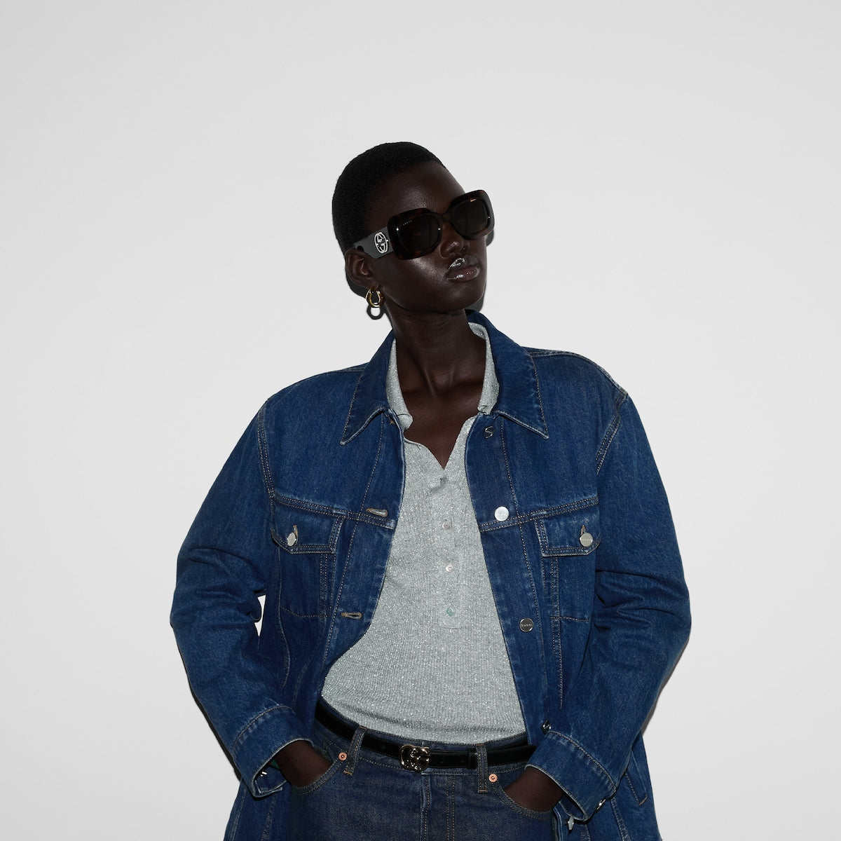 Gucci GG1695S-002 51mm New Sunglasses