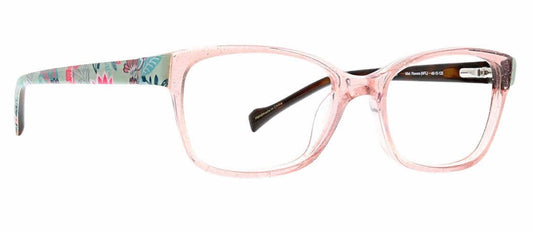 Vera Bradley Naomi Mint Flowers 4915 49mm New Eyeglasses