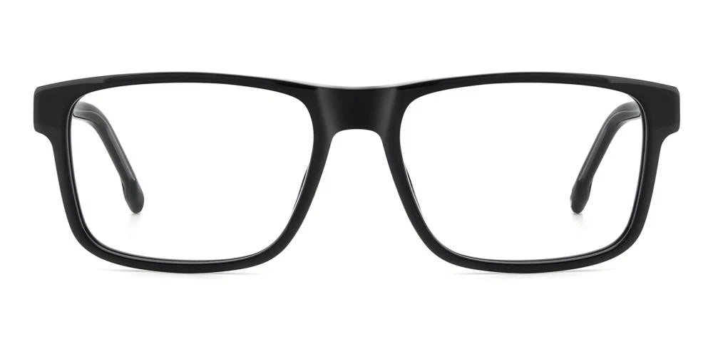 Carrera CARRERA8915-08A-56 Black Grey Rectangle Eyeglasses 56mm Eyeglasses