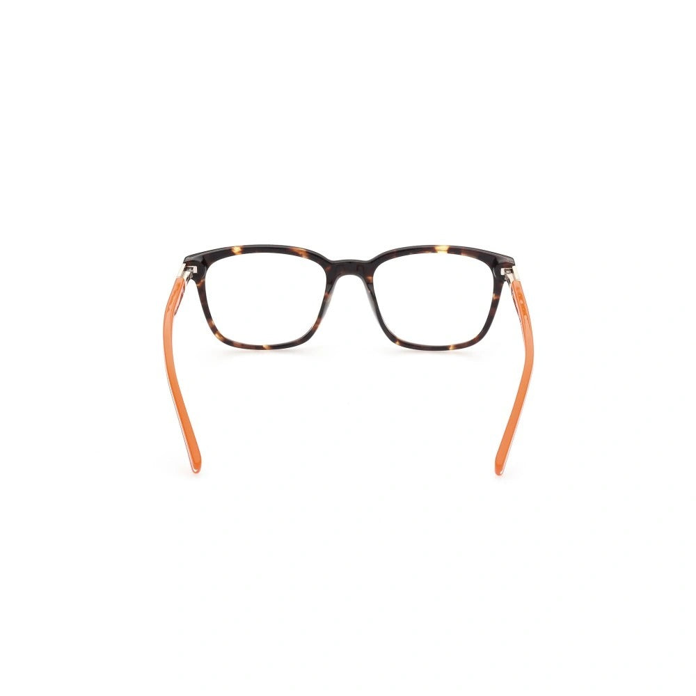 Guess GU9207-052-49 eyeglasses in dark havana frame with clear lenses