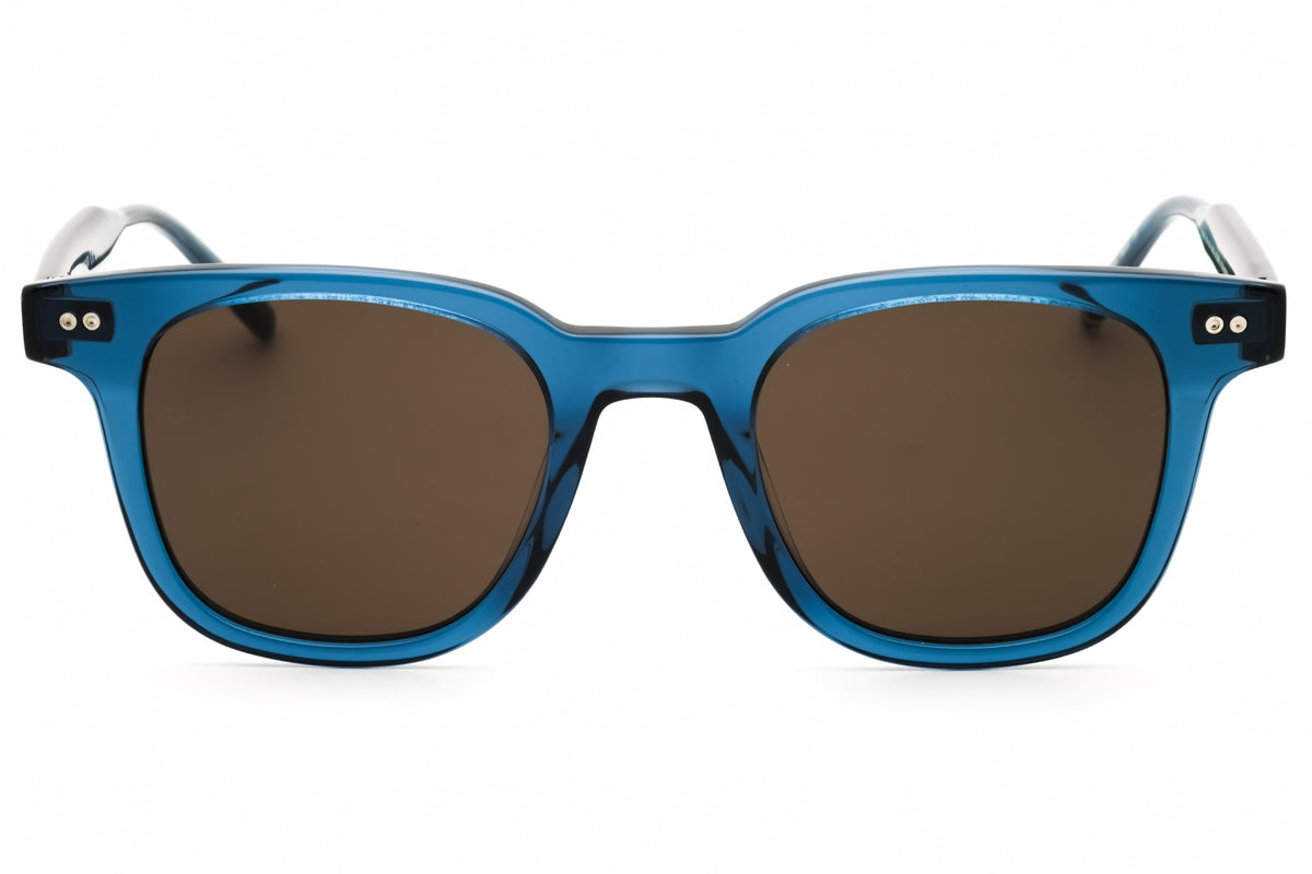 Tommy Hilfiger TH 2126/S-0PJP 70 Blue Rectangle Sunglasses 48mm Sunglasses