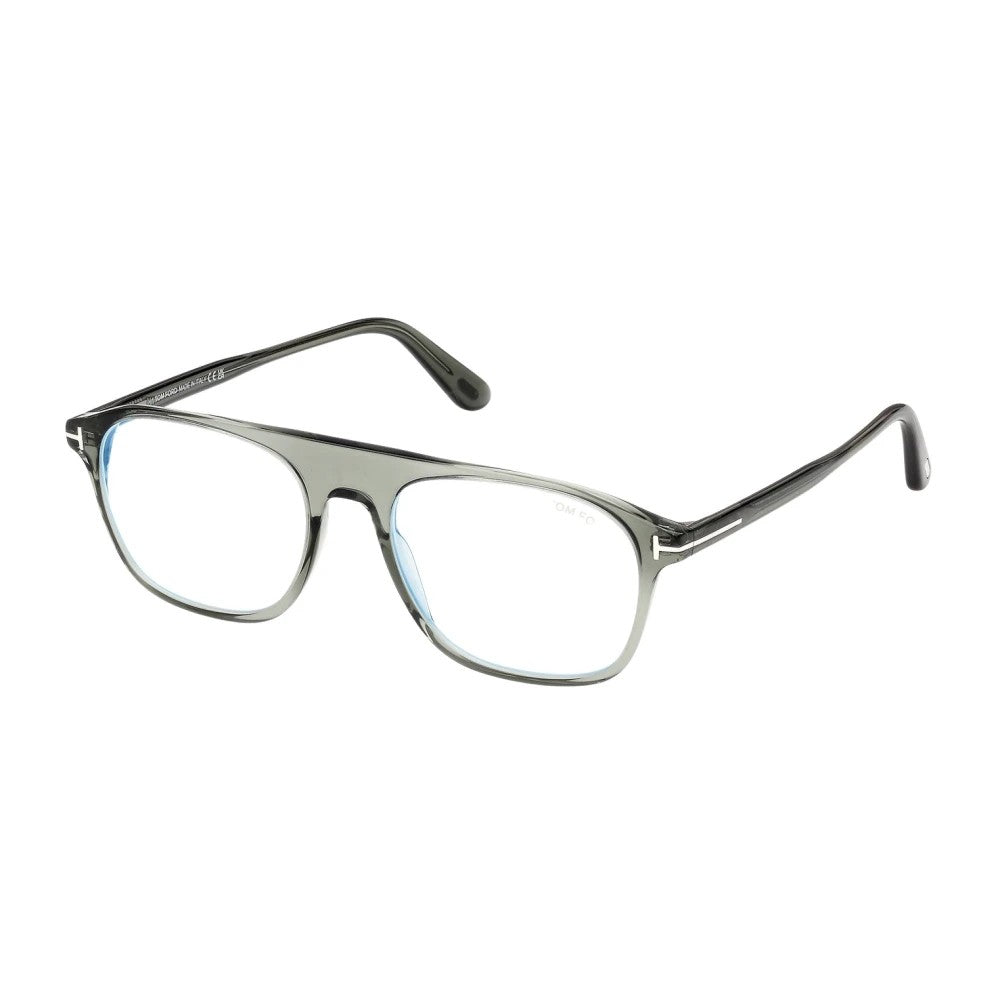 Tom Ford FT6167-B-53093-53 Shiny Light Green Pilot  53mm Eyeglasses