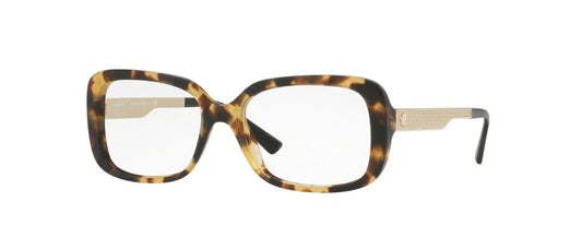 Versace 0VE3241-988-52 eyeglasses in brushed gunmetal frame with clear lenses