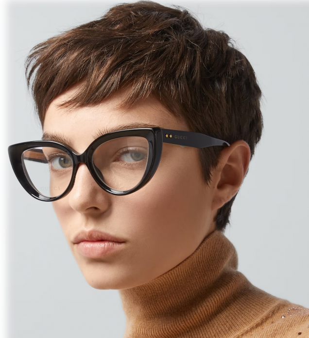 Gucci GG1530o-001 52mm New Eyeglasses