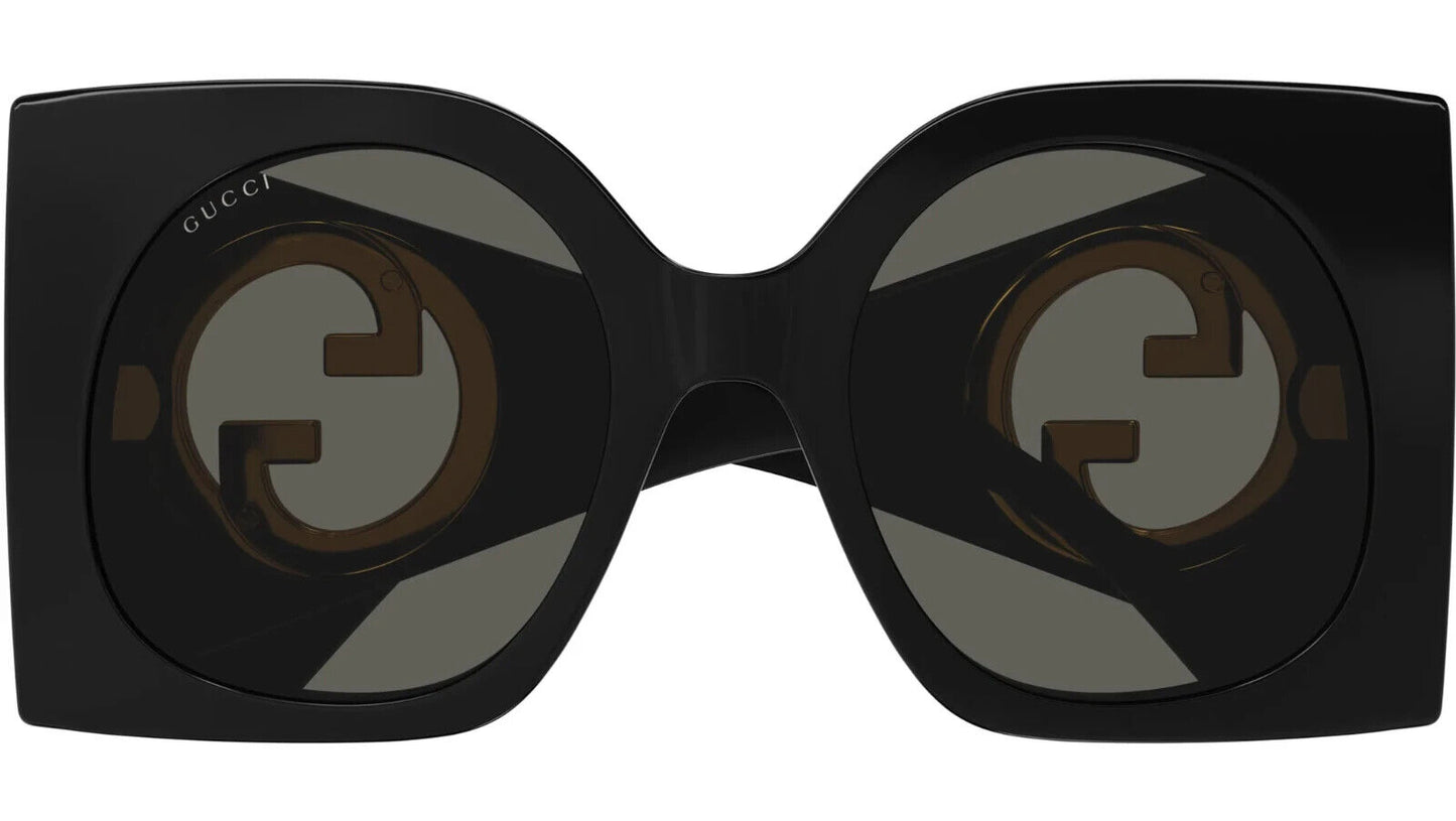Gucci GG1254S-001-55 55mm New Sunglasses
