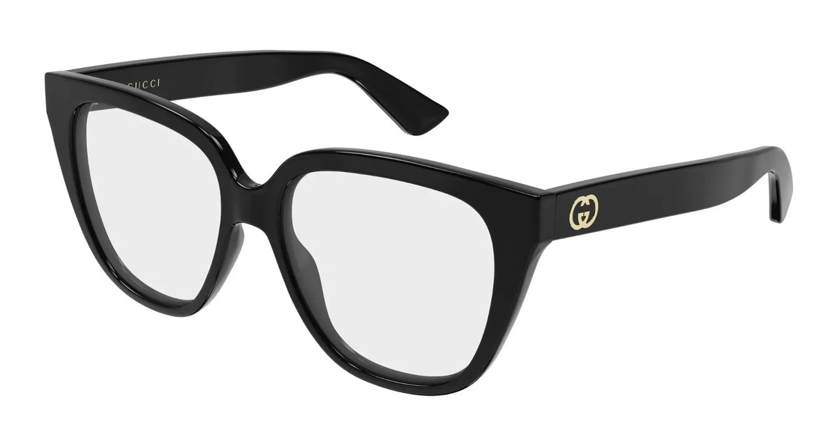 Gucci GG2191O-001 Black Geometric Eyeglasses 53mm Eyeglasses