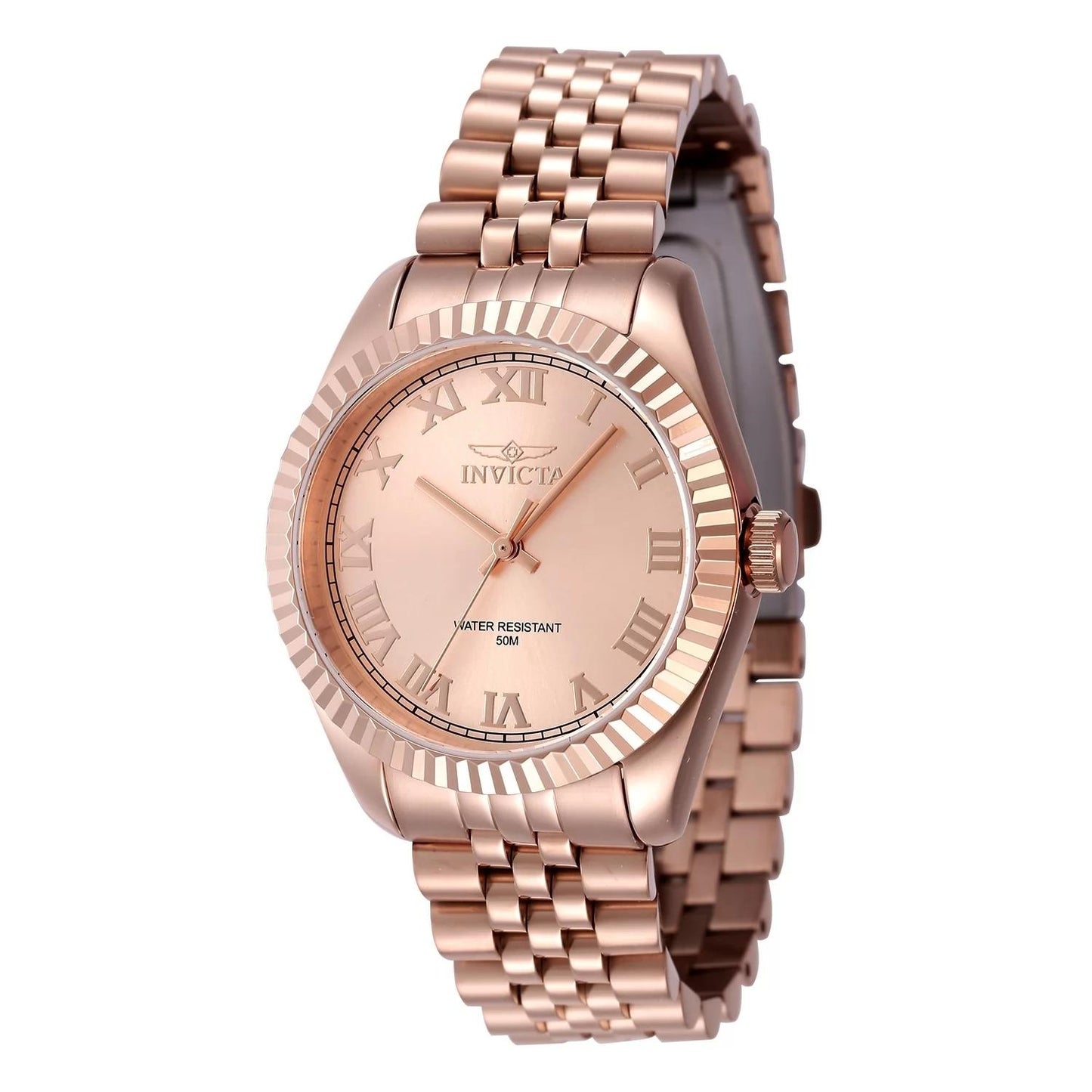 Invicta 47419 47419 Watch - Rose Gold Dial Stainless Steel Band