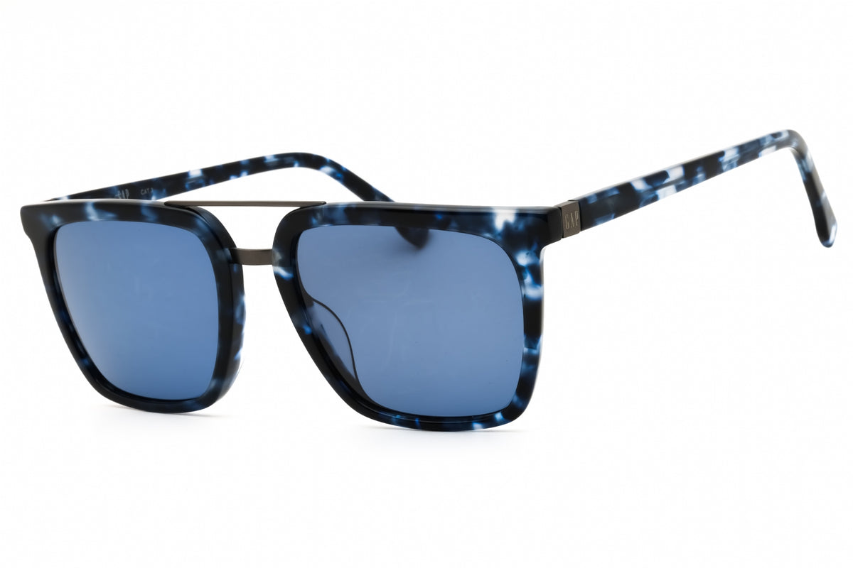 GAP SGP006-0NAH NAVY HAVANA Rectangular Sunglasses 54mm Sunglasses