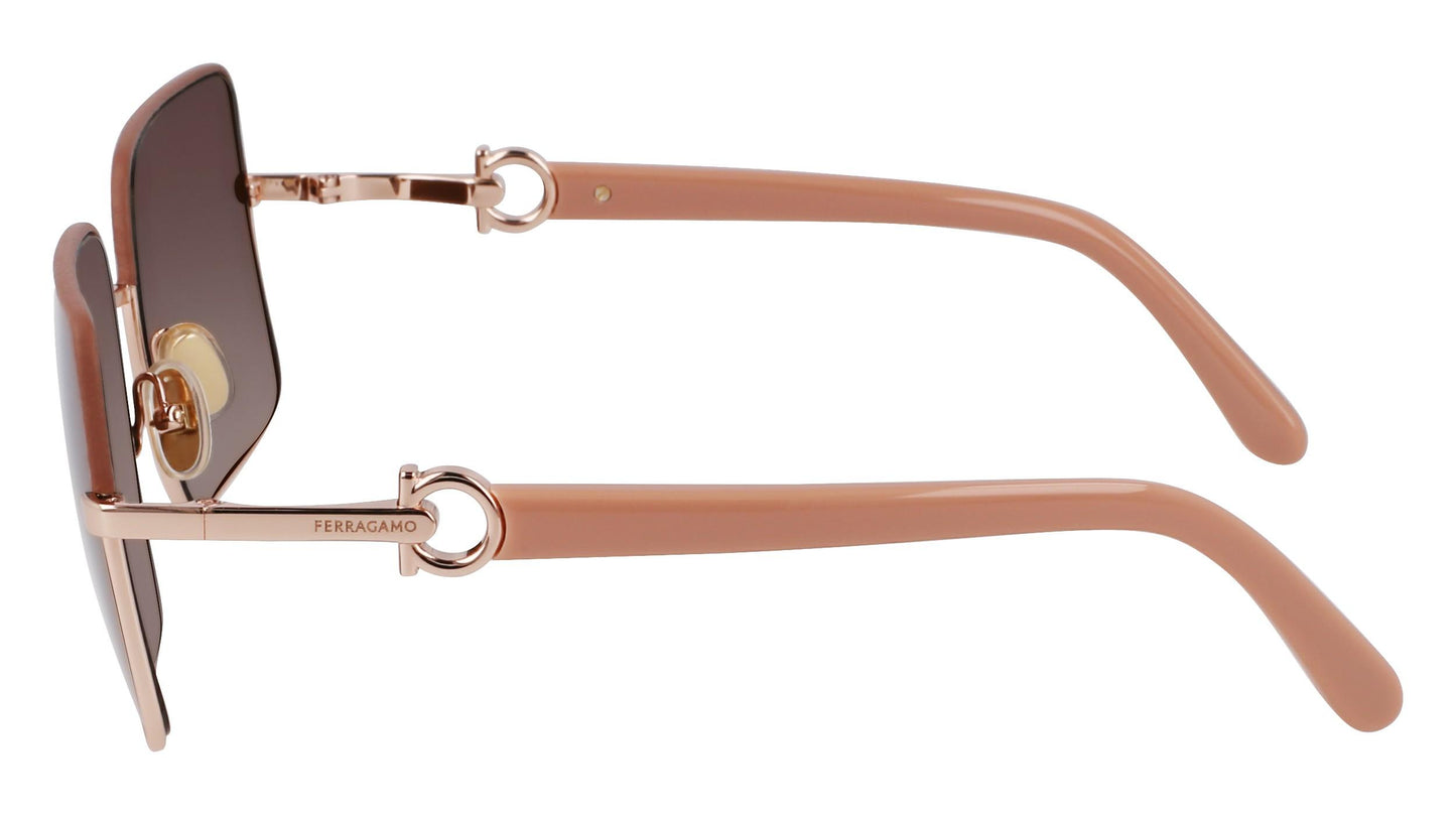 Salvatore Ferragamo SF302SLN-685-6018 60mm New Sunglasses